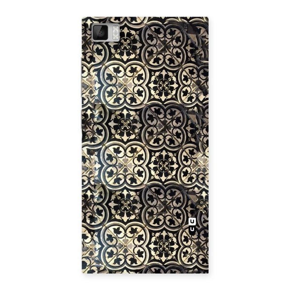 Floral Tile Back Case for Xiaomi Mi3