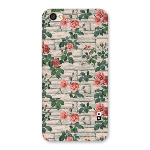 Floral Wall Design Back Case for Redmi Y1 Lite