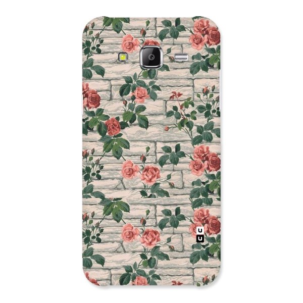 Floral Wall Design Back Case for Samsung Galaxy J5