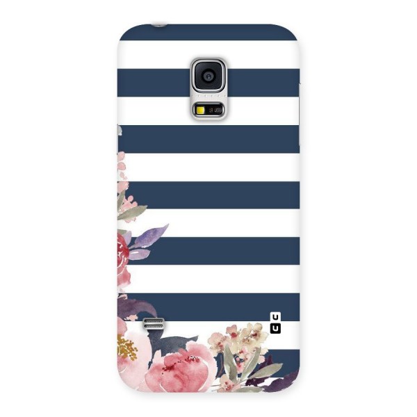 Floral Water Art Back Case for Galaxy S5 Mini