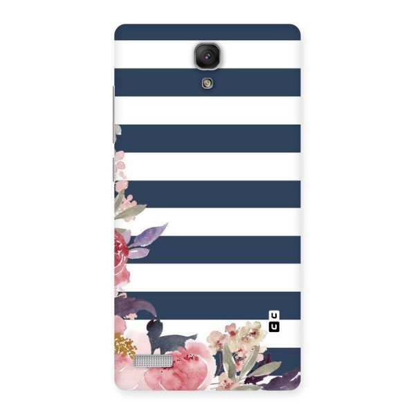 Floral Water Art Back Case for Redmi Note