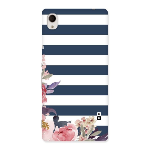 Floral Water Art Back Case for Sony Xperia M4