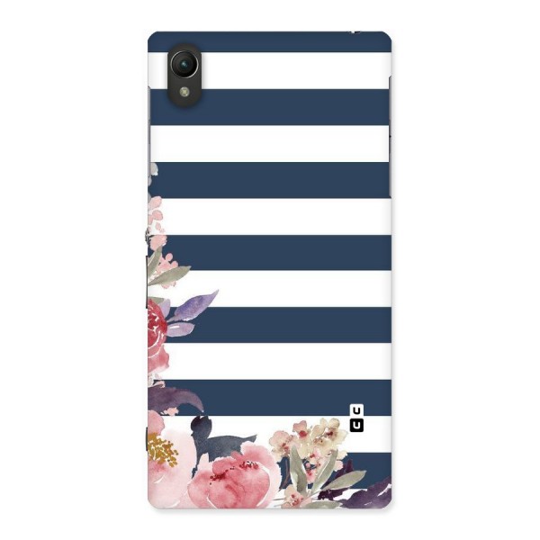 Floral Water Art Back Case for Sony Xperia Z1