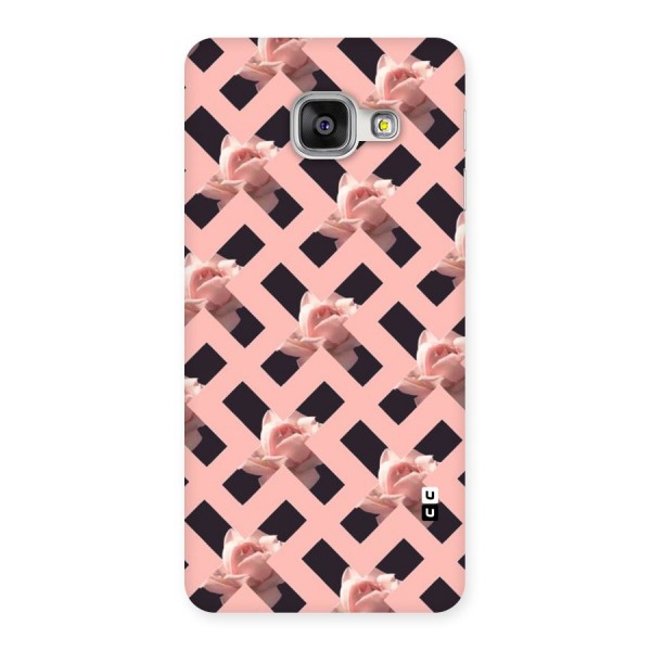 Floral X Design Back Case for Galaxy A3 2016