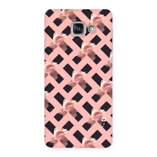 Floral X Design Back Case for Galaxy A7 2016