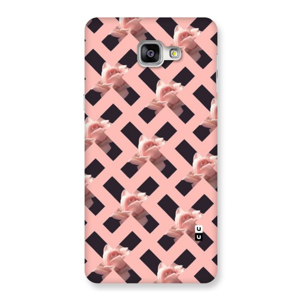 Floral X Design Back Case for Galaxy A9