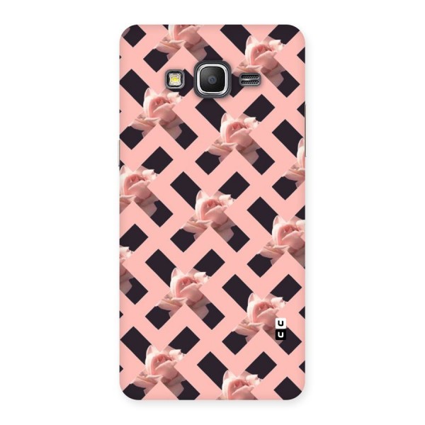 Floral X Design Back Case for Galaxy Grand Prime