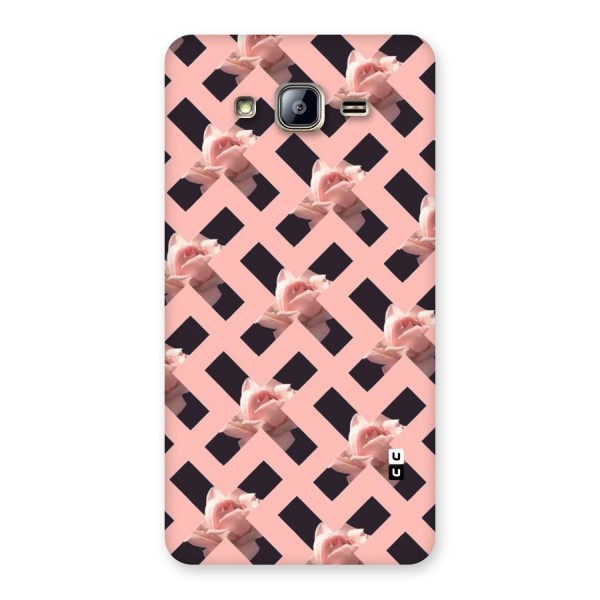 Floral X Design Back Case for Galaxy On5