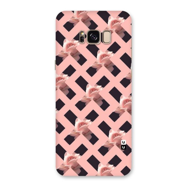 Floral X Design Back Case for Galaxy S8 Plus