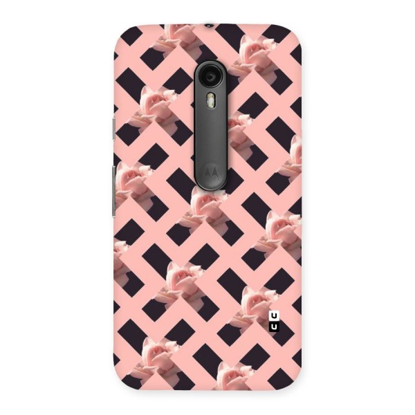 Floral X Design Back Case for Moto G3