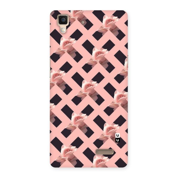 Floral X Design Back Case for Oppo R7