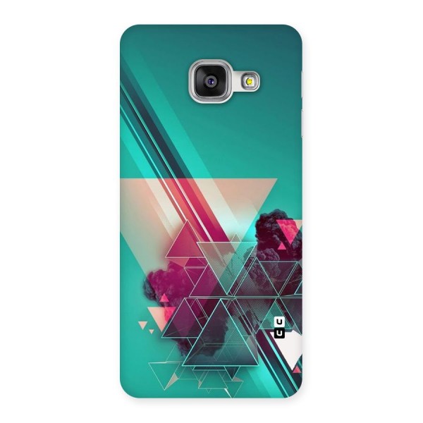 Floroscent Abstract Back Case for Galaxy A3 2016