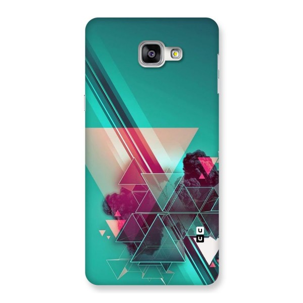 Floroscent Abstract Back Case for Galaxy A9