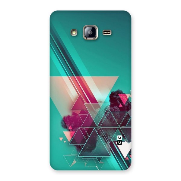 Floroscent Abstract Back Case for Galaxy On5