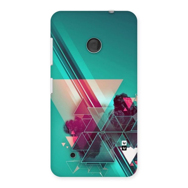 Floroscent Abstract Back Case for Lumia 530