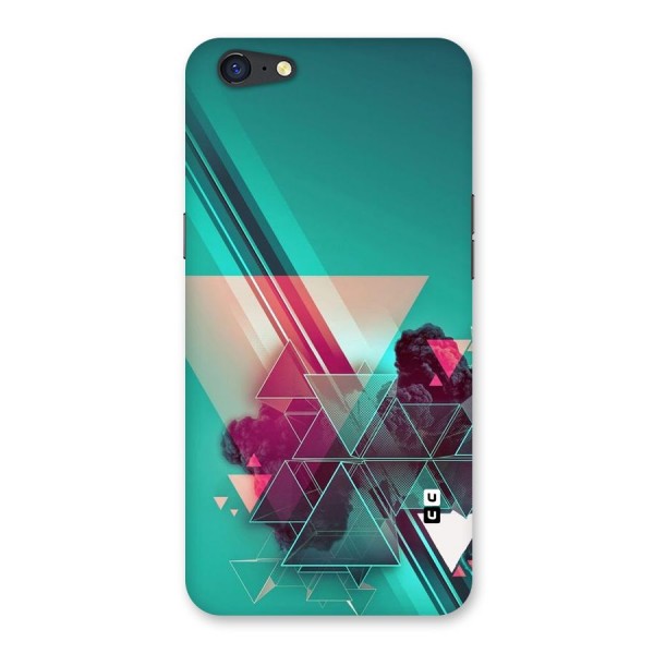 Floroscent Abstract Back Case for Oppo A71