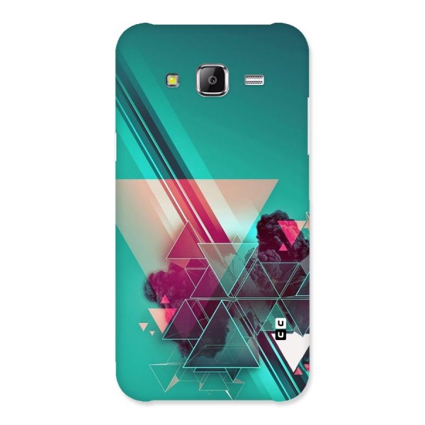 Floroscent Abstract Back Case for Samsung Galaxy J5