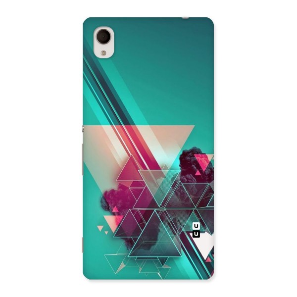 Floroscent Abstract Back Case for Sony Xperia M4