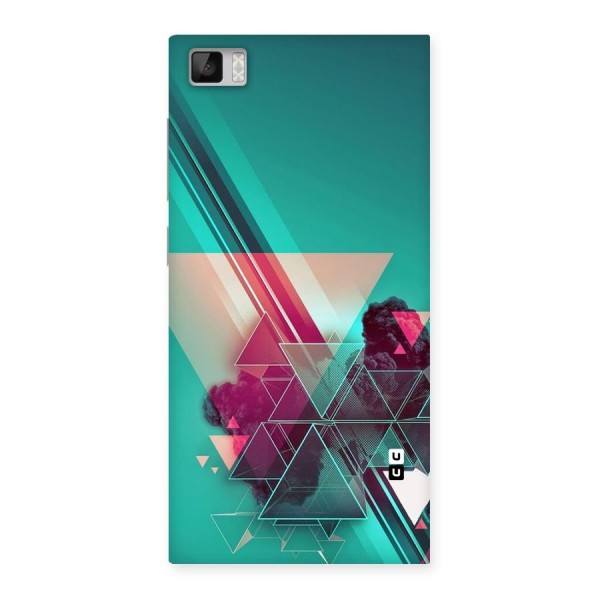 Floroscent Abstract Back Case for Xiaomi Mi3