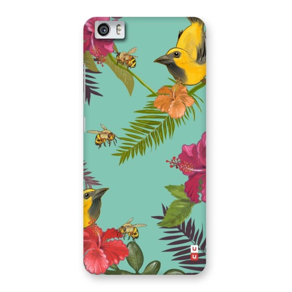 Flower Bird and Bee Back Case for Xiaomi Redmi Mi5