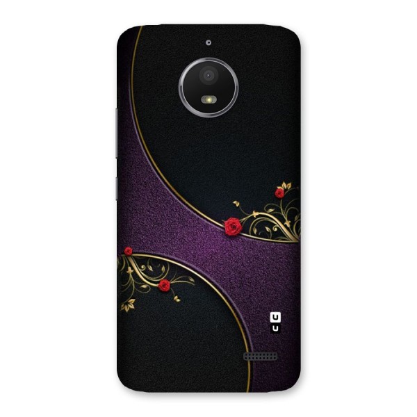 Flower Curves Back Case for Moto E4