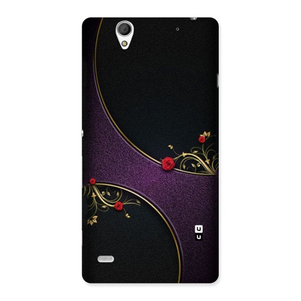 Flower Curves Back Case for Sony Xperia C4