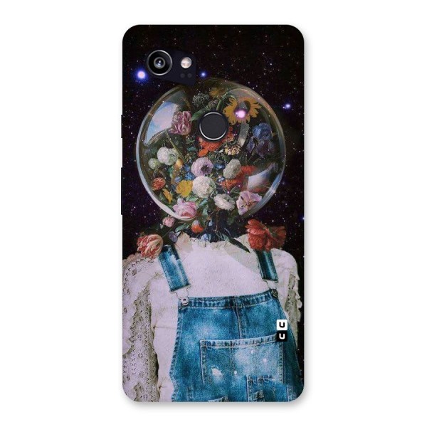 Flower Face Back Case for Google Pixel 2 XL