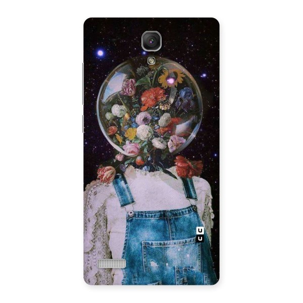 Flower Face Back Case for Redmi Note