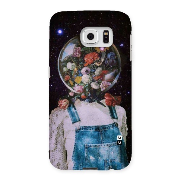 Flower Face Back Case for Samsung Galaxy S6