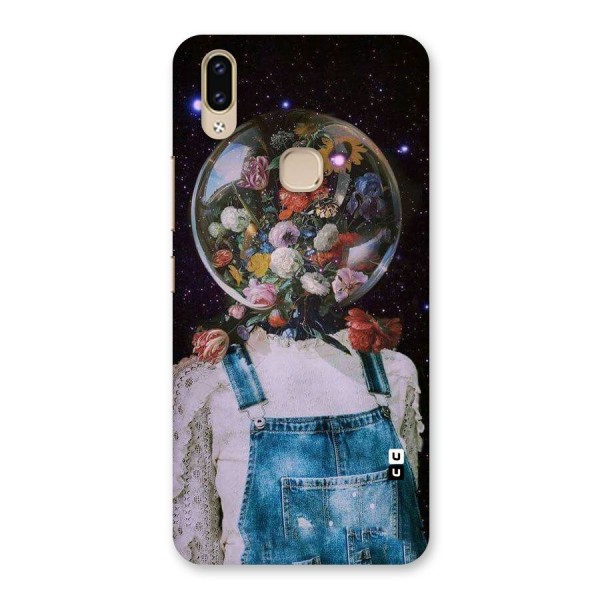 Flower Face Back Case for Vivo V9