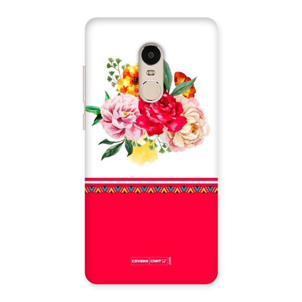 Flower Fusion Back Case for Xiaomi Redmi Note 4