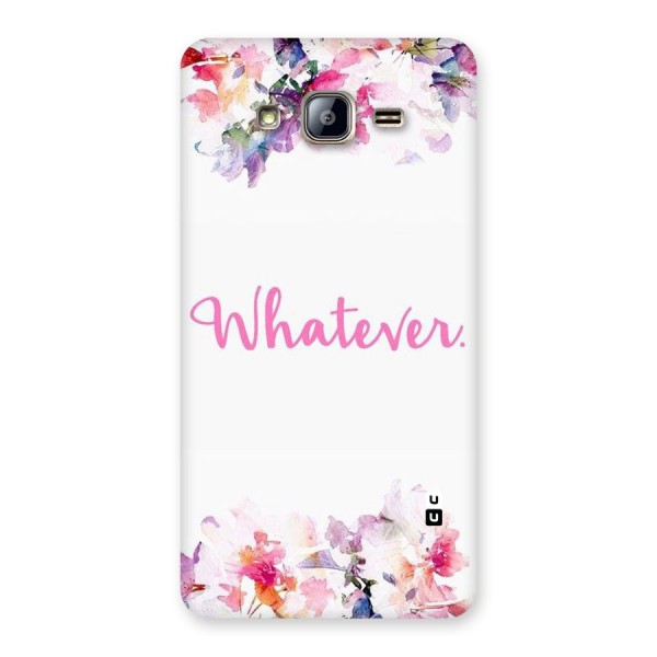 Flower Whatever Back Case for Galaxy On5