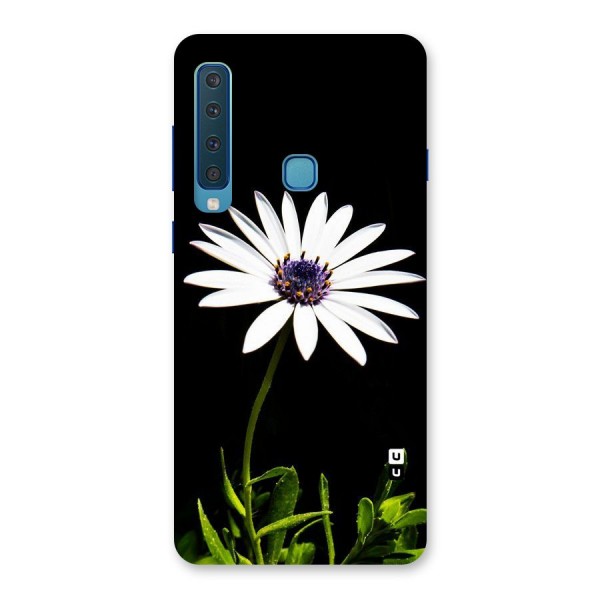 Flower White Spring Back Case for Galaxy A9 (2018)