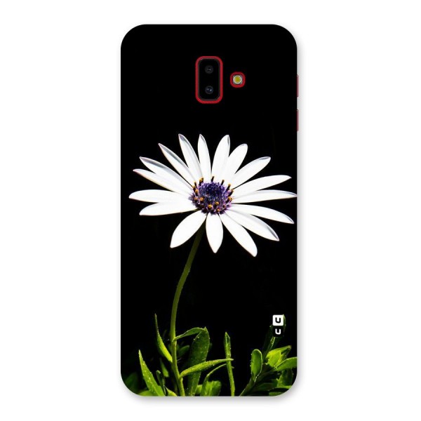 Flower White Spring Back Case for Galaxy J6 Plus