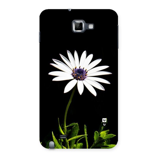 Flower White Spring Back Case for Galaxy Note