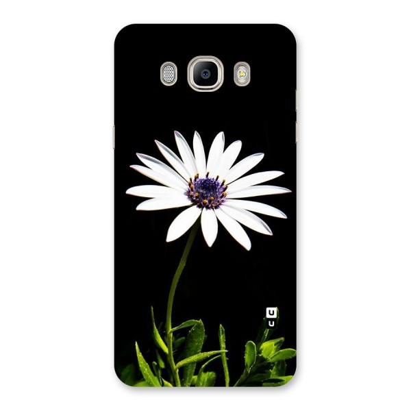 Flower White Spring Back Case for Galaxy On8