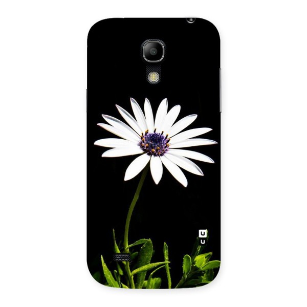 Flower White Spring Back Case for Galaxy S4 Mini