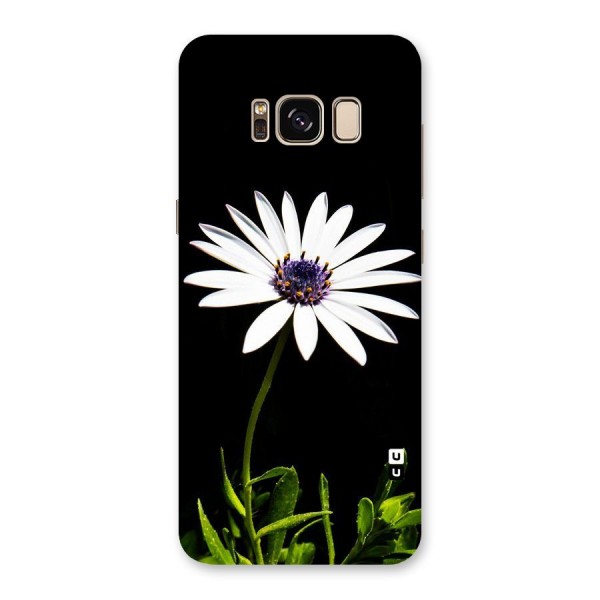 Flower White Spring Back Case for Galaxy S8