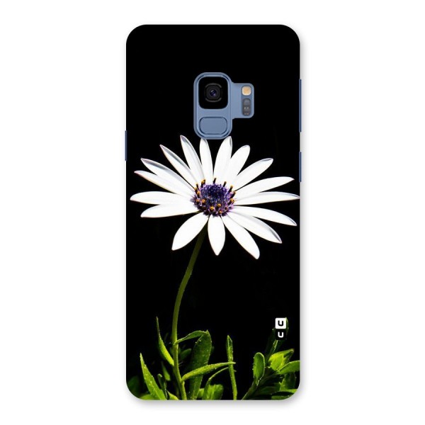 Flower White Spring Back Case for Galaxy S9