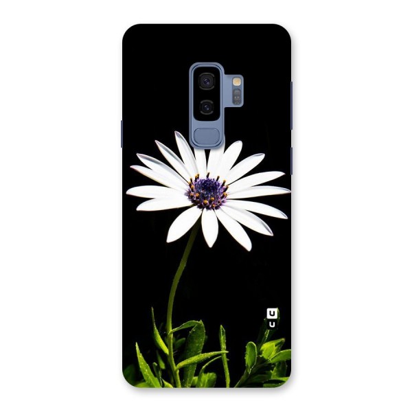 Flower White Spring Back Case for Galaxy S9 Plus