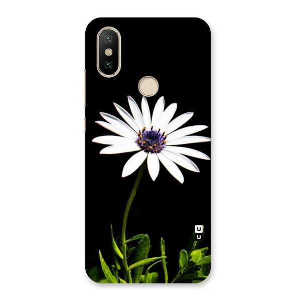 Flower White Spring Back Case for Mi A2