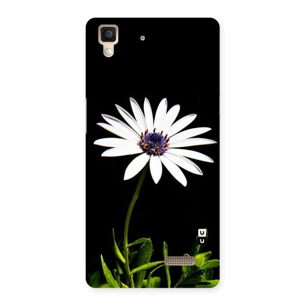 Flower White Spring Back Case for Oppo R7