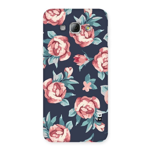 Flowers Painting Back Case for Galaxy A8