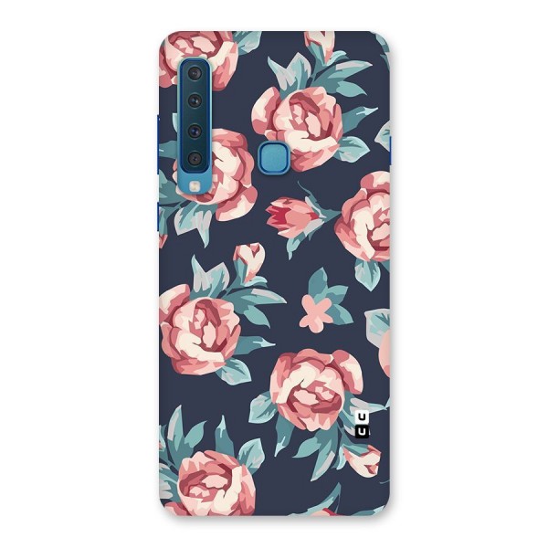 Flowers Painting Back Case for Galaxy A9 (2018)