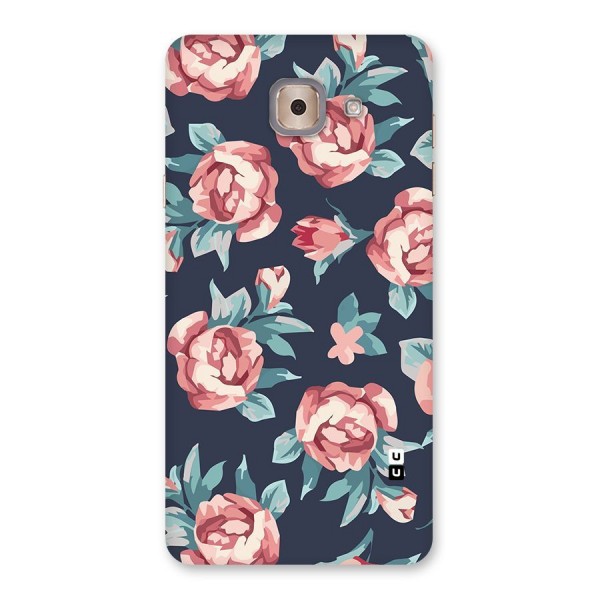 Flowers Painting Back Case for Galaxy J7 Max