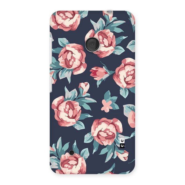 Flowers Painting Back Case for Lumia 530