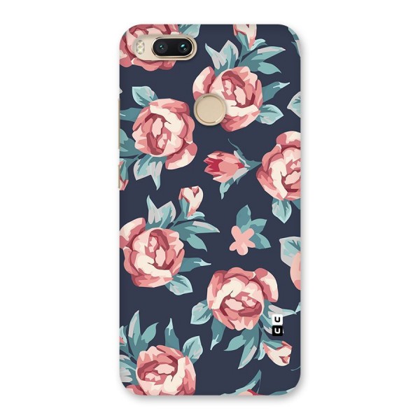 Flowers Painting Back Case for Mi A1