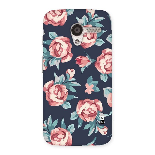 Flowers Painting Back Case for Moto X