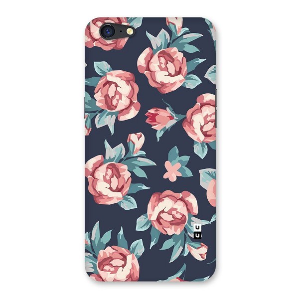 Flowers Painting Back Case for Oppo A71