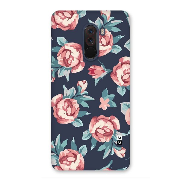 Flowers Painting Back Case for Poco F1